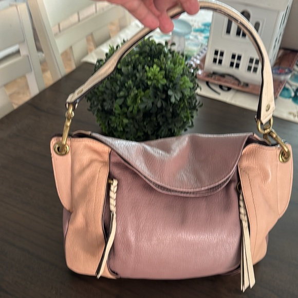 orYANY Pink and Cream Hobo Bag - Picture 12 of 12